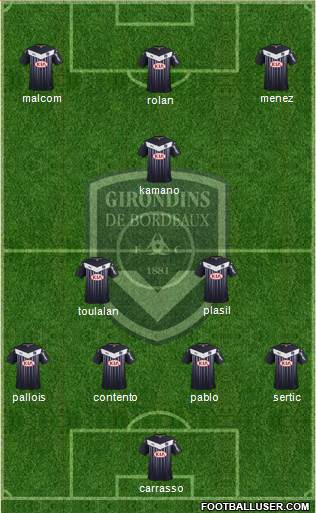 FC Girondins de Bordeaux Formation 2016