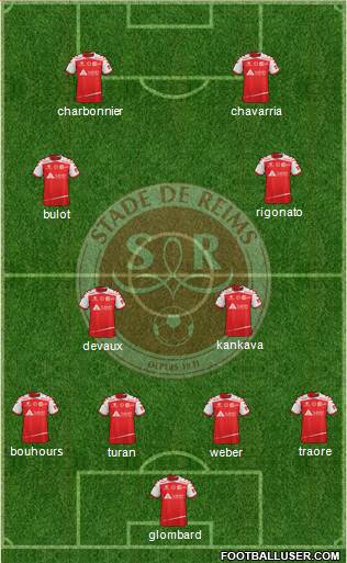 Stade de Reims Formation 2016