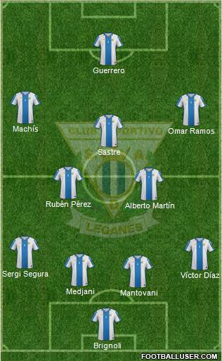 C.D. Leganés S.A.D. Formation 2016