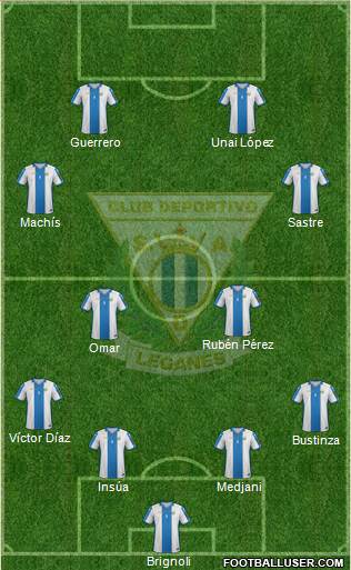 C.D. Leganés S.A.D. Formation 2016