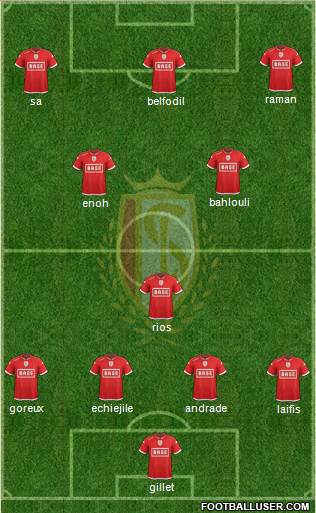 R Standard de Liège Formation 2016