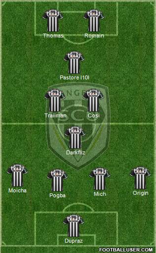 Angers SCO Formation 2016