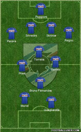 Sampdoria Formation 2016