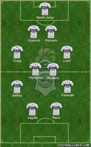 Gimnasia y Esgrima de La Plata Formation 2016