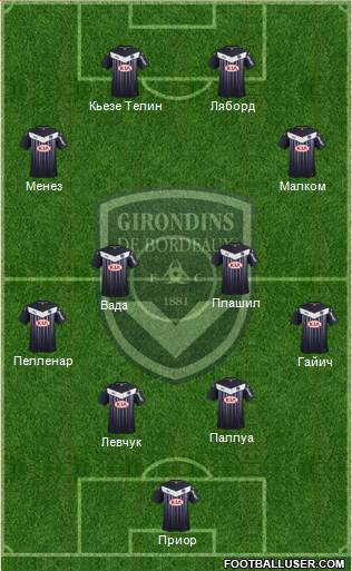 FC Girondins de Bordeaux Formation 2016