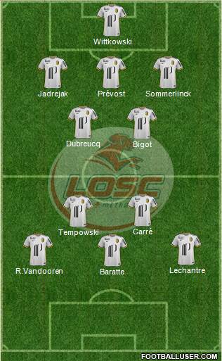 LOSC Lille Métropole Formation 2016