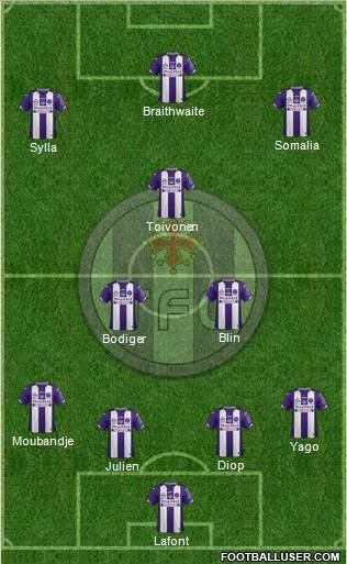 Toulouse Football Club Formation 2016