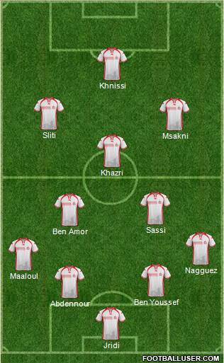 Tunisia Formation 2017