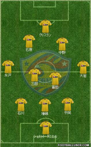 Vegalta Sendai Formation 2017