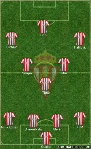 Real Sporting S.A.D. Formation 2017