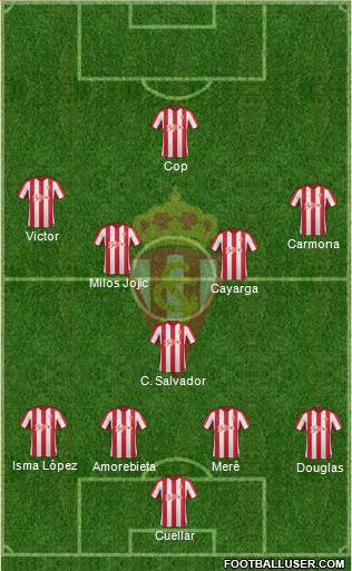 Real Sporting S.A.D. Formation 2017