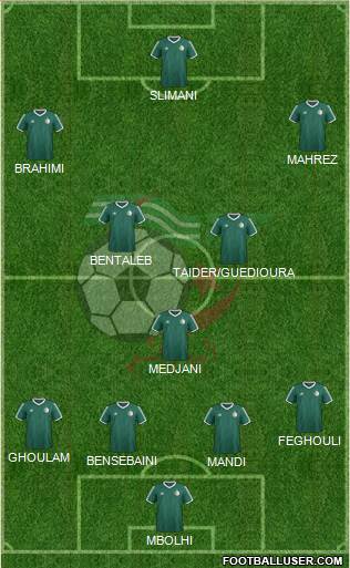 Algeria Formation 2017