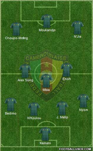 Cameroon Formation 2017