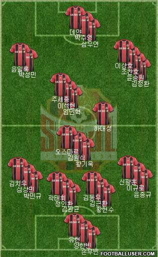 FC Seoul Formation 2017