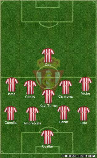 Real Sporting S.A.D. Formation 2017