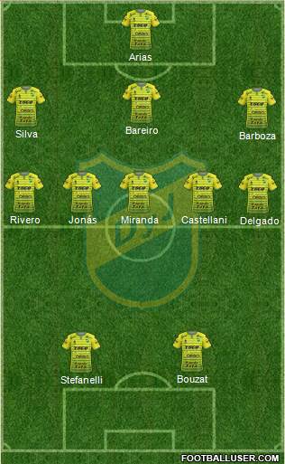 Defensa y Justicia Formation 2017