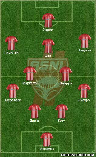 A.S. Nancy Lorraine Formation 2017