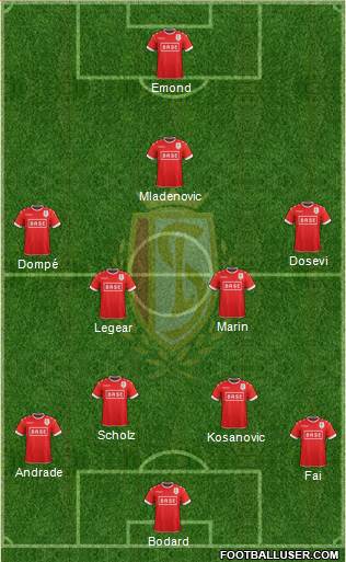 R Standard de Liège Formation 2017