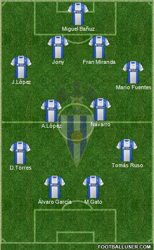 C.D. Alcoyano Formation 2017