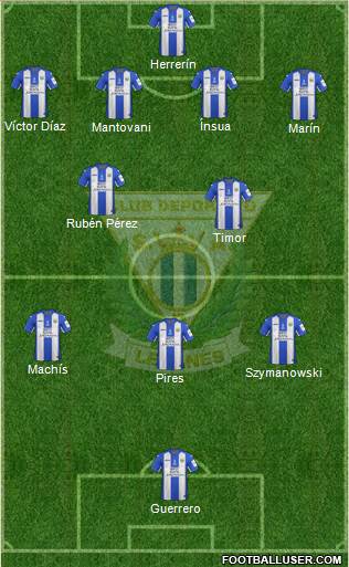 C.D. Leganés S.A.D. Formation 2017