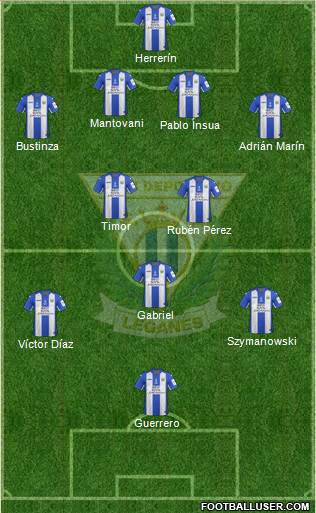 C.D. Leganés S.A.D. Formation 2017