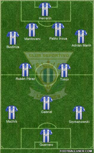 C.D. Leganés S.A.D. Formation 2017