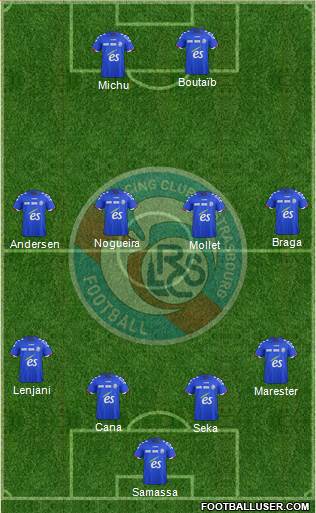 Racing Club de Strasbourg-Football Formation 2017