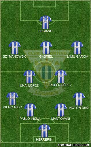 C.D. Leganés S.A.D. Formation 2017