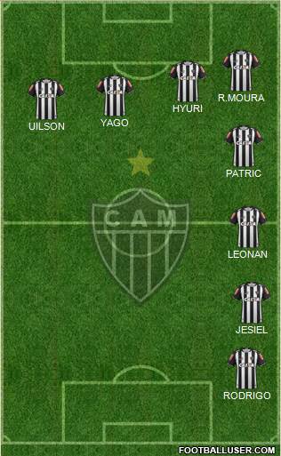 C Atlético Mineiro Formation 2017