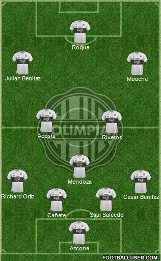 C Olimpia Formation 2017