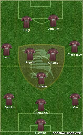 Salernitana Formation 2017