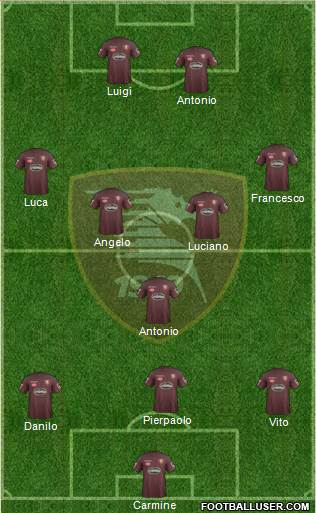 Salernitana Formation 2017