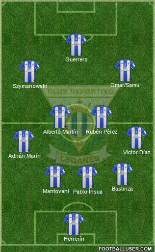 C.D. Leganés S.A.D. Formation 2017