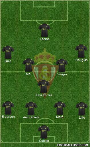 Real Sporting S.A.D. Formation 2017