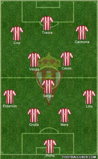 Real Sporting S.A.D. Formation 2017