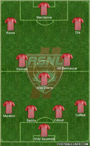 A.S. Nancy Lorraine Formation 2017