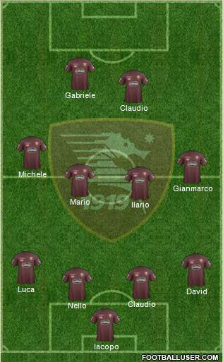 Salernitana Formation 2017