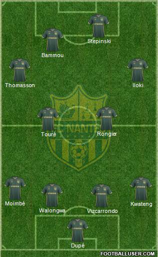 FC Nantes Formation 2017