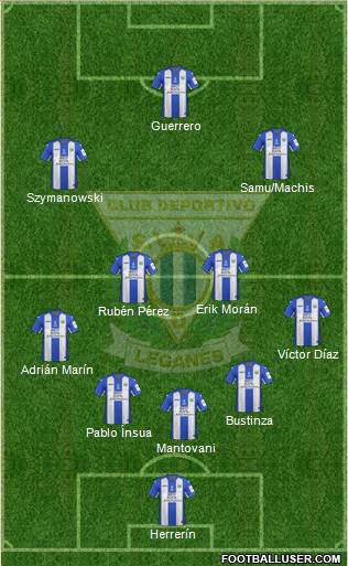 C.D. Leganés S.A.D. Formation 2017