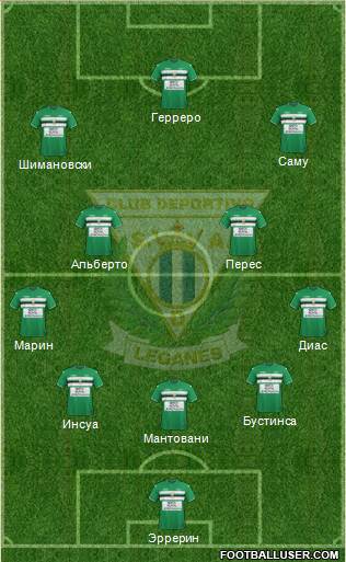 C.D. Leganés S.A.D. Formation 2017