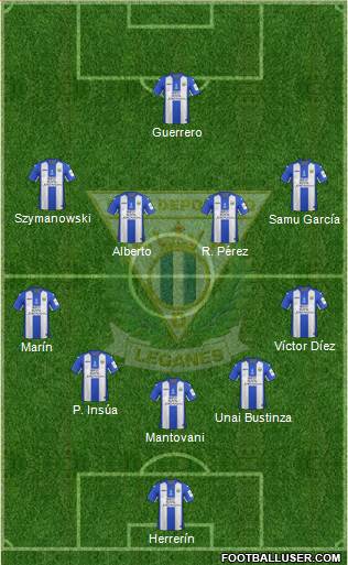 C.D. Leganés S.A.D. Formation 2017