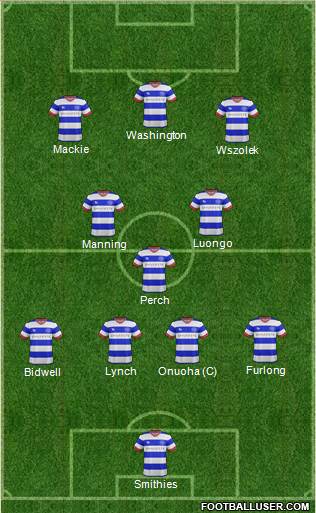 Queens Park Rangers Formation 2017