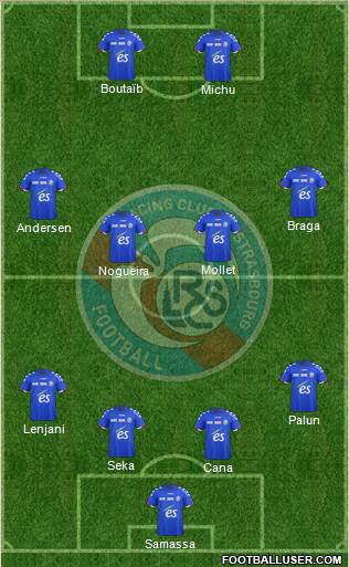 Racing Club de Strasbourg-Football Formation 2017