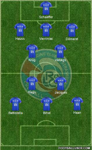 Racing Club de Strasbourg-Football Formation 2017