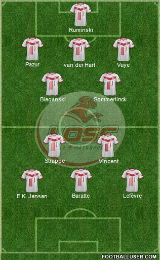 LOSC Lille Métropole Formation 2017