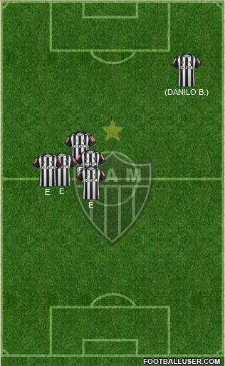 C Atlético Mineiro Formation 2017