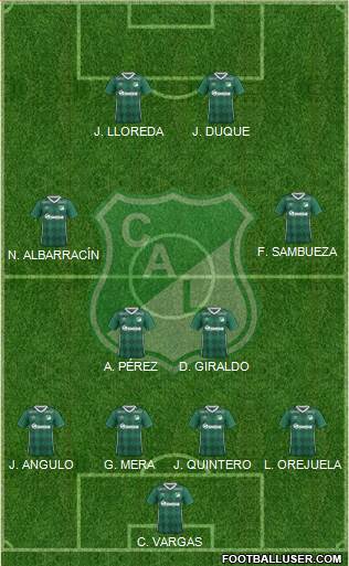 AC Deportivo Cali Formation 2017