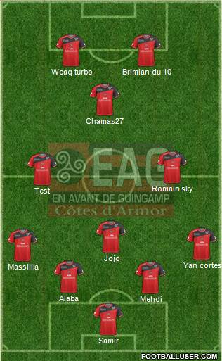 En Avant de Guingamp Formation 2017