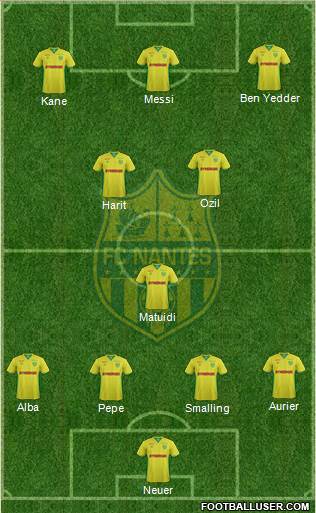 FC Nantes Formation 2017