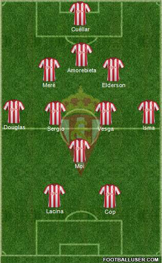 Real Sporting S.A.D. Formation 2017